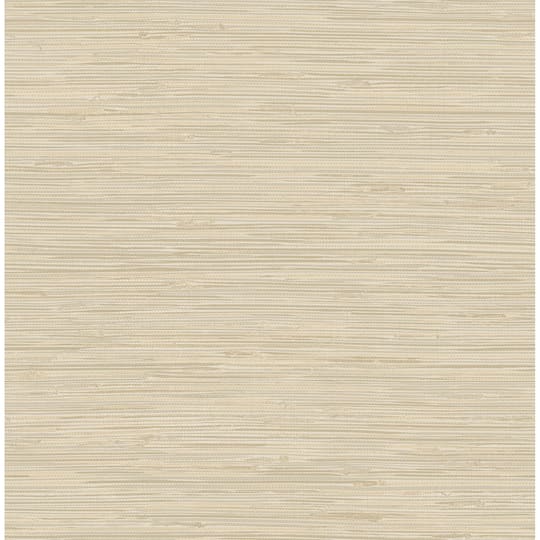 NuWallpaper Cream Tibetan Grasscloth Peel & Stick Wallpaper